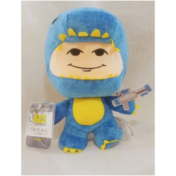 DevSeries Blue Rex Collector Plush 8 inch with Exclusive Virtual Item Code - Picture 6 of 7